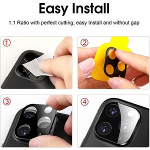 ฝาครอบเลนส์กล้องโลหะผสมป้องกันรอยขีดข่วนสำหรับ iPhone 13 14 15 Plus Pro Max - Product Image 6