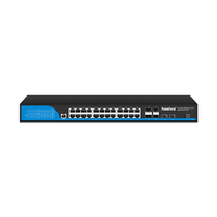 מתג ניהול L3 עם 24 פורטים 2.5G ו-6*10G SFP