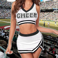 Ensembles de Costumes de Danse Personnalisés pour Filles et Adultes, Uniformes de Cheerleading Respirants et Imprimés, Couleurs et Tailles Personnalisables, Vente en Gros OEM