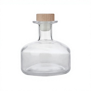 Botella de Vidrio Moderna de Forma Plana Personalizada, Botella de Vino de 200 ml, Botella de Vidrio para Aromaterapia, Botellas para Loción - Product Image 6