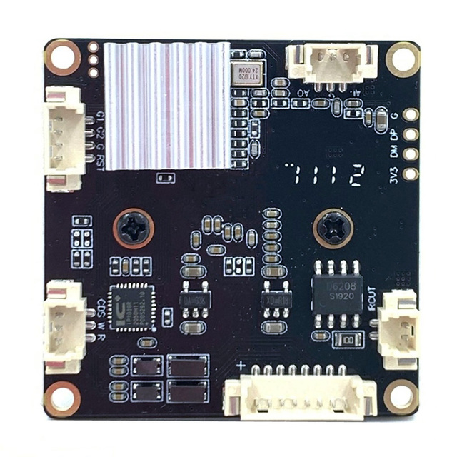 H.264 38*38mm Micro 4K Ultra HD 8.0MP Starlight 0.001Lux 1/3" CMOS IP Camera Module 3.6mm Board Lens Dual-stream Network