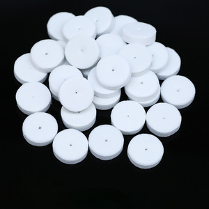 Round <b>Foam</b> <b>Pads</b> For Earring Clips Jewelry Packaging Anti Puncture Protection 5000 Pieces Per Pack Plastic Resin Material - Product Image 1