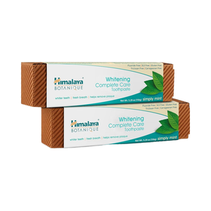 Himalaya Botanique Simply Mint Flavor <strong>Toothpaste</strong> 4 Pack 5.29 oz Fluoride <strong>Free</strong> No Artificial Flavors <strong>SLS</strong> Cruelty <strong>Free</strong> Whitening - Product Image 6