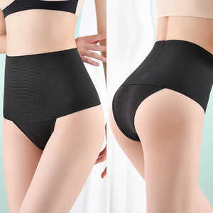 Faja Tanga Moldeadora de Cintura Alta con Control de Abdomen para Mujer Talla Grande Amigable con la Piel - Product Image 2