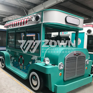 Mobile Electric Food Trucks Sale New Fast Food Truck Trailer Stainless Steel Construction for Street Coffee <b>Ice</b> Cream Snack - Product Image 3