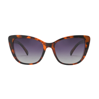 Lunettes de soleil Lenlook en gros, lunettes de soleil œil de chat à imprimé léopard pour femme, luxe