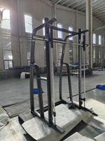 Peralatan Latihan Kekuatan Multifungsi Smith Machine Cable Crossover Squat Bench untuk Pusat Kebugaran