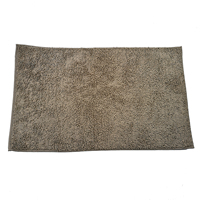 Tapis de sol en chenille douce antidérapante en mousse à mémoire de forme pour la maison, la porte, la salle de bain, le pique-nique et le camping
