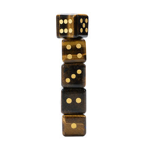 Красивая натуральная каменная кость с тигровым глазом, аметист, новинка, полудрагоценные хрустальные изделия для вечеринки, гадания - Product Image 3