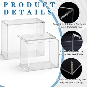 Étui de protection en acrylique anti-UV à aimants puissants pour collection Super Premium Prismatic Evolutions SPC - Product Image 3