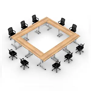 Pieds de table pliables pour salle de formation salle de réunion conception de brevet est plus sûr et de meilleure qualité
