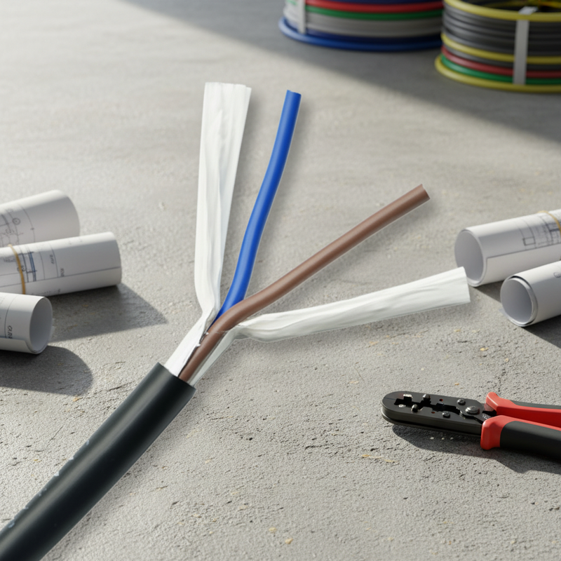 Approval RVV Copper Stranded Conductor Electrical