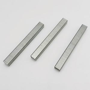 A11 Staples 3/8" 20 Gauge Chisel Point <strong>Electro</strong> Galvanized Heavy Duty <strong>Tacker</strong> Staples - Product Image 5