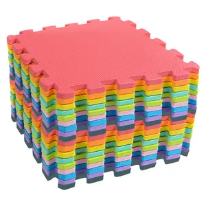 减价出售18件婴儿游戏垫拼图爬行EVA泡沫玩具拼图地毯儿童游戏垫