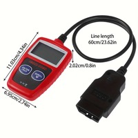 Herramienta de Diagnóstico de Fallas de Automóviles OBD2, Lector de Códigos de Error MS309 CAN BUS, Escáner de Diagnóstico de Motor