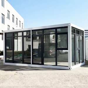 <span class=keywords><strong>Maison</strong></span> conteneur modulaire intelligente de luxe de 20 pieds, design de ferme moderne, murs <span class=keywords><strong>en</strong></span> verre pour la cuisine, utilisation <span class=keywords><strong>en</strong></span> centre commercial, garantie d'un an - Product Image 6