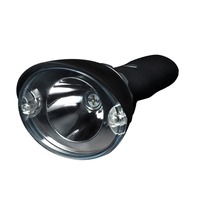 Lampe torche rechargeable antidéflagrante à led de sécurité intrinsèque 3w, lampe de poche de pêche étanche