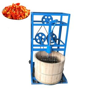 Máquina Eléctrica para Rellenar Empanadas con Cubo de Madera de 15 kg/Hora, Máquina para Picar Verduras, Picar Cebolla y Moler Carne Fresca - Product Image 1