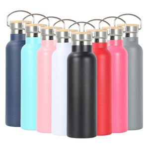 Bouteille d'eau isotherme réutilisable en acier inoxydable 304 avec couvercle flexible anti-fuite pour boire directement – Accessoire de voyage - Product Image 1