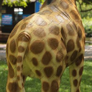 Personalizado moderno Metal artesanía jardín fibra de vidrio Acero inoxidable Animal al aire libre comercial escultura grande Hotel resina - Product Image 5