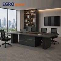 Table de réunion moderne EGROspace pour fournisseurs et usines – Mobilier durable pour salles de formation et bureaux – Table de conférence
