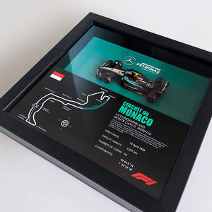 Mural Decorativo de Pared con Modelo de Coche de Carreras de Aleación de la Pista de Carreras de Hamilton W15 - Product Image 3