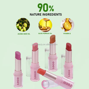 Personalizado DIY labios de moda maquillaje húmedo brillante nutritivo lápiz labial impermeable de larga duración hidratación mate crema lápiz labial - Product Image 3