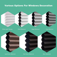 Persianas de ventana de panal eléctricas de tamaño grande personalizadas persianas de sombra celular automáticas anti-uv ignífugas impermeables para hotel en casa