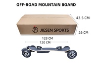 Vente en gros usine : Kit d'assemblage de roues gonflables 200x50 pour planches de surf skate tout-terrain et montagne, avec trucks de surf skate tout-terrain