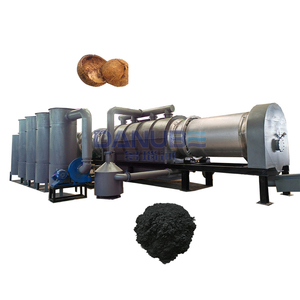 Four de carbonisation continu, four rotatif, four d'activation, machine de fabrication de charbon de coco - Product Image 1