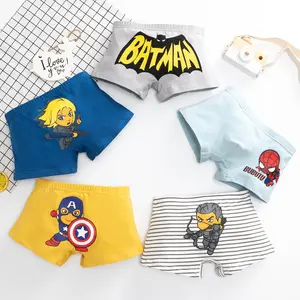 Factory wholesale Little Boy Children Cotton Underwear Sets Wholesale Kids boxes Briefs