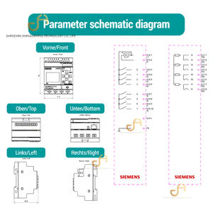 Iventory Siemens nuovissimo LOGO originale 6ED1052-1FB08-0BA2 8.4 230 LOGO Rce PLC modulo logico controllore logico programmabile - Product Image 4