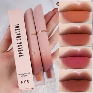 Sắc tố cao Mini Matte không dính FADE-Resistant Son môi cô gái Lip Gloss Ống bán buôn chất lỏng Lip Gloss Applicator