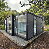 Maison extensible à double aile de 30 pieds, logement préfabriqué pour projets résidentiels