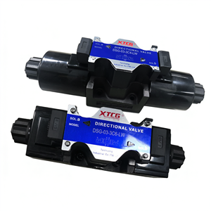 กล่องรวมวาล์วควบคุมทิศทางไฮดรอลิกแบบโซลินอยด์ XTCG DSG-03-3C2 ทำจากเหล็กหล่อสำหรับระบบไฮดรอลิก - Product Image 1