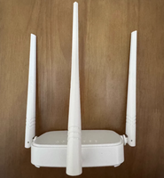 Routeur WiFi N318 en gros 300 Mbps 2,4 GHz avec 3 antennes à gain élevé 5 dBi, micrologiciel anglais, prêt à être expédié, routeur d'occasion