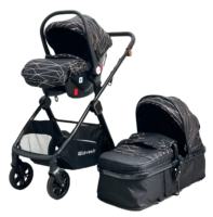 Wisesonle Luxe Léger 2-en-1 Poussette Pliable pour Bébé Facile à Transporter Buggy de Voyage Vente en Gros en Usine