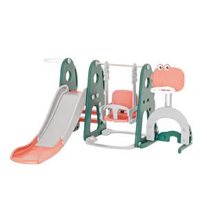 Ensemble balançoire et toboggan pour bébé 5 en 1 en PEHD pour bébé et enfant en bas âge balançoire pour enfants toboggan intérieur en plastique pour enfants