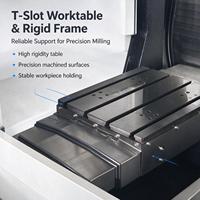 Machine de fraisage CNC LEYO M8, mini compacte, 3 axes, haute précision, entraînement direct BT30, traitement de petites pièces en métal et en aluminium