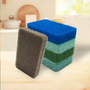 Éponge de lavage de vaisselle en silicone personnalisée, éponge de nettoyage de cuisine en gel de silice durable - Product Image 2