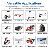 Connecteur Amass XT150 mâle-femelle plaqué or 6 mm, paires de connecteurs banane haute intensité 60 A pour drones lourds, service OEM d'usine