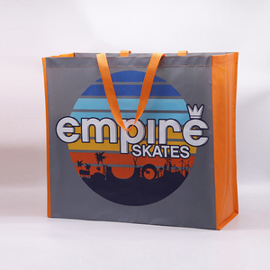 Bolsas de Compras Reutilizables de Polipropileno Tejido Ecológico al por Mayor con Logotipo Personalizado Impreso - Product Image 1