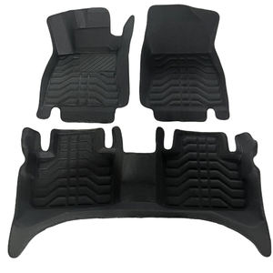 Venta al por mayor nuevo diseño de lujo personalizado de alta calidad 5d impermeable antideslizante alfombrillas de coche de cuero PCV a bajo <span class=keywords><strong>precio</strong></span> - Product Image 5
