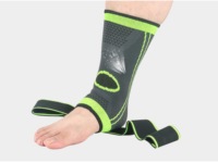 Attelle de protection athlétique élastique en nylon, spandex, polyester et coton pour la cheville avec compression et élasticité