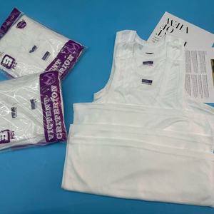 0.85 đô la chế độ tfk006 Kích thước L-3XL người đàn ông của phòng tập thể dục người đàn ông Trắng underwearshirts vest Tank Top Workout Áo lót với gói - Product Image 4