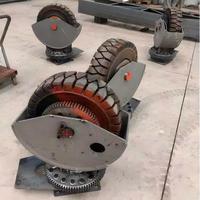 Grue portique électrique sans rail à pneus en caoutchouc, très vendue, avec palan de 10 tonnes et garantie de livraison rapide