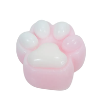 Mochi Toy Sensoriel Patte de Chat Unique en TPR et Silicone, Squishy Mignon Anti-Stress à Presser – Vente Chaude