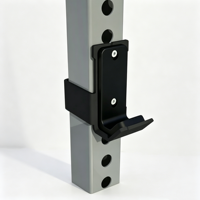 Cage de musculation modulaire extensible autoportante en acier au carbone pour l'entraînement de force et la musculation