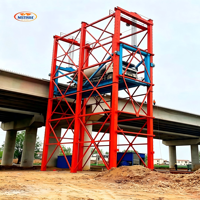 Plateforme de levage pour la construction de ponts et de grues, avec palan de 60 tonnes pour véhicules lourds/camions malaxeurs à béton