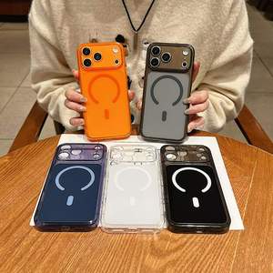 Funda Magnética Transparente Antigolpes y Antiamarilleo de TPU y PC para iPhone 17 Pro Max, Compatible con Carga Inalámbrica, para iPhone 17 Air - Product Image 4